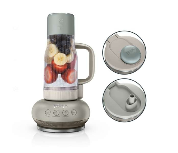 Ninja Blender z przenośnym kubkiem Ninja BlendbossDB351EUST beżowy - 1515175 - zdjęcie